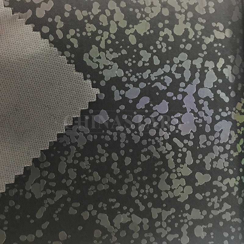 炫彩印花圓點反光布19號圖