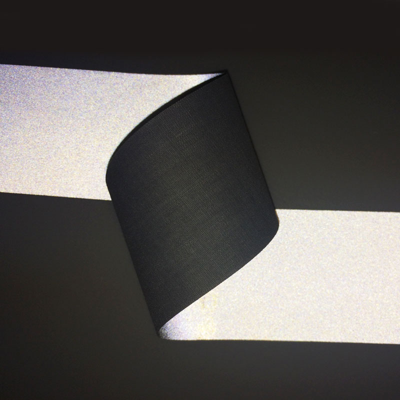 高耐水洗亮銀TC反光布