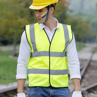 兩橫兩豎達標(biāo)環(huán)衛(wèi)施工安全背心