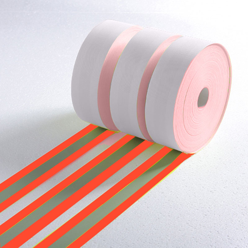 芳綸熒光紅阻燃警示帶