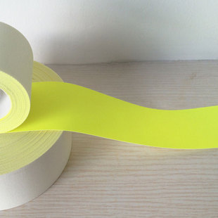 熒光黃全棉阻燃反光布