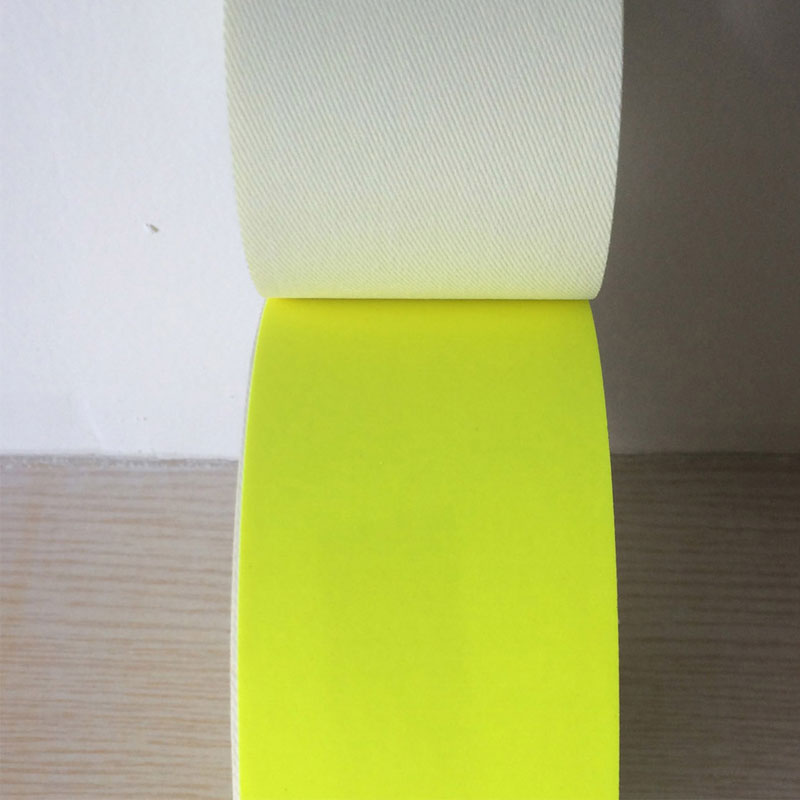 熒光黃全棉阻燃反光布