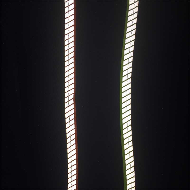 反光滾邊帶燙熱帖刻條