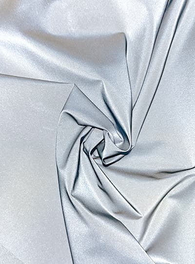 亮銀灰色反光面料