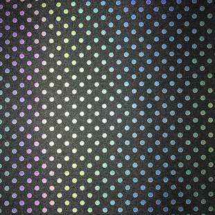 炫彩印花圓點反光面料17號圖
