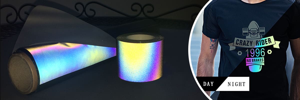 炫彩反光熱貼logo